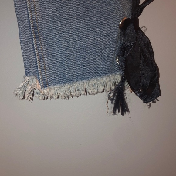 san souci ribbon mom jeans - Picture 5 of 7